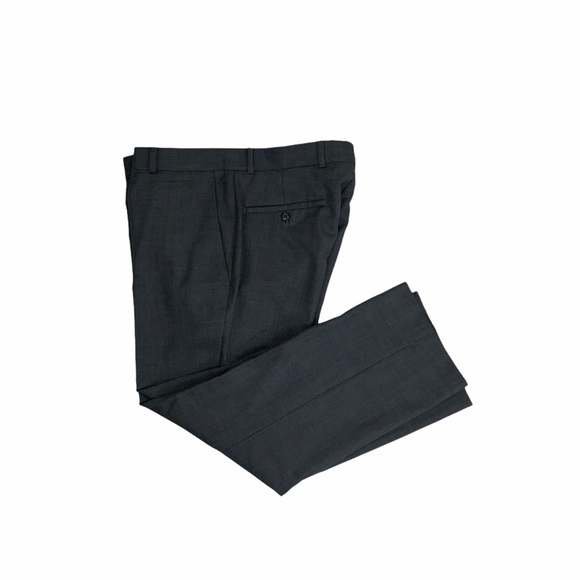 Ben Sherman Gray 100% Wool Dress Pants - Picture 4 of 6